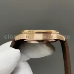 3K Factory Patek Philippe Aquanaut 5261R 40mm Rose Gold Brown Rubber Strap Brown Dial