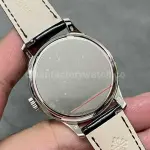 3K Factory Patek Philippe Calatrava 5227G-010 39mm White Gold Leather Strap Black Dial