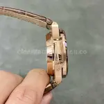 3K Factory Patek Philippe Nautilus 40.5mm 5980R-001 Rose Gold Leather Brown Dial