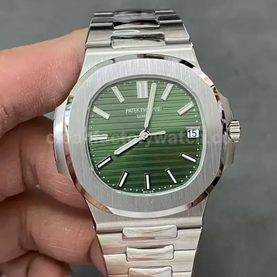 3K Factory Patek Philippe Nautilus 40mm 5711/1A -014 Green Dial