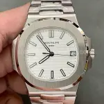 3K Factory Patek Philippe Nautilus 40mm 5711/1A -011 White Dial