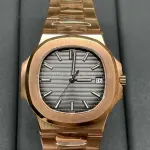 3K Factory Patek Philippe Nautilus 40mm 5711R -001 Full Rose Gold Brown Dial