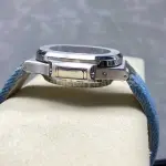 3K Factory Patek Philippe Nautilus 5976/1G-001 Calf Skin Strap White Gold Blue Dial