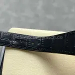 3K Factory Patek Philippe Nautilus 5980/1A-014 Leather Strap Black Dial