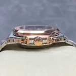 3K Factory Patek Philippe Nautilus 5980/1AR-0001 Half Rose Gold Blue Dial