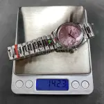 8+ Factory Counterweight Rolex Day-Date 128239-0071 36mm Full 904L Baguette Diamond Pink Dial