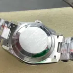 8+ Factory Counterweight Rolex Day-Date 128349RBR-0006 36mm Diamond White Gold Bezel Full White Gold Baguette Diamond White Gold Dial