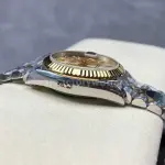 8+ Factory Rolex counterweight Datejust 278273-0014 31mm Half Yellow Gold Champagne Dial Jubilee