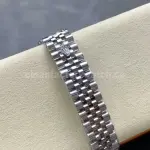 8+ Factory Rolex counterweight Datejust 278384RBR-0024 31mm Diamond White Gold Bezel Full 904L Roman Numerals Pink Dial Jubilee