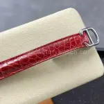 8848 Factory Cartier Tank Américaine 19mm Roman Numerals Silver Dial