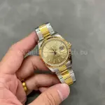 A+ Factory Rolex Datejust 126233-0016 36mm Half Yellow Gold Champagne Dial