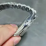 A+ Factory Rolex Datejust 126284RBR-0021 36mm Diamond Bezel Full 904L Roman Numerals&Diamond Silver Dial Jubilee