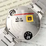 AF Factory Cartier Ballon Bleu W4BB0035 33mm Diamond Bezel Full Steel Diamond&Roman Numerals Silver Dial