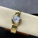 AF Factory Cartier Ballon Bleu W69001Z2 28mm Full Gold Roman Numerals Silver Dial