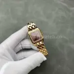 AF Factory Cartier Panthère 27mm Diamond Bezel Full Rose Gold Red Dial