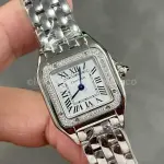 AF Factory Cartier Panthère W4PN0007 30mm Full Steel White Dial