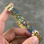 AF Factory Cartier Panthère WJPN0035 22mm Diamond Bezel Full Rose Gold Red Dial