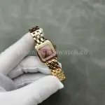 AF Factory Cartier Panthère WJPN0035 22mm Diamond Bezel Full Rose Gold Red Dial