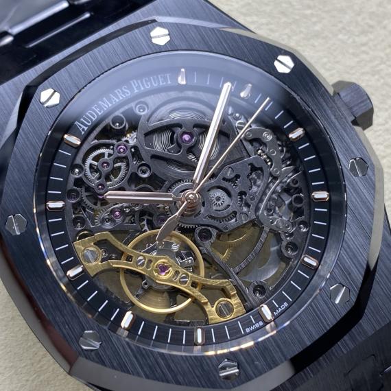 Audemars Piguet Royal Oak Double Balance Wheel Openworked – Black Ceramic