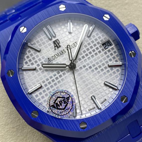 Audemars Piguet Royal Oak – Blue Case & Bracelet
