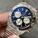 Breitling Chronomat – Blue Dial / Silver Subdials