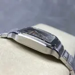 BV Factory Women’s Cartier Santos WSSA0065 35.1mm Full Steel Roman Numerals Orange Dial