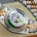 Clean Factory Rolex Datejust 126231 36mm Half Rose Gold Pink Dial Jubilee