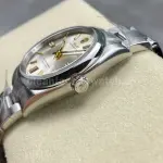 Clean Factory Rolex Oyster Perpetual 126000-0001 36mm Full 904L Silver Dial