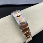 Clean Factory Rolex Yacht-Master 126621-0001 40mm Half Rose Gold Brown Dial