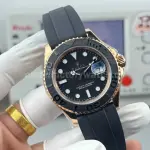 FH Factory Counterweight Rolex Yacht-Master 126655-0002 40mm Rose Gold Oysterflex Black Dial