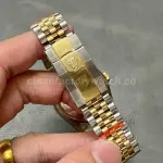 GM Factory Rolex Datejust 126283RBR-0029 36mm Diamond Yellow Gold Bezel Half Yellow Gold Diamond Mop Gold Palm Motif Dial Jubilee