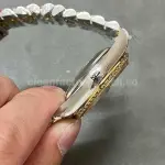 GM Factory Rolex Datejust 126283RBR-0029 36mm Diamond Yellow Gold Bezel Half Yellow Gold Diamond Mop Gold Palm Motif Dial Jubilee