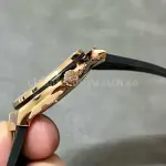 HB Factory Hublot Classic Fusion 565.OX.1480.LR.1204 38mm Rose Gold Leather Strap Black Dial