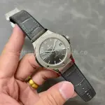 HB Factory Hublot Classic Fusion Racing Grey 565.NX.7071.LR 38mm Leather Strap Grey Dial