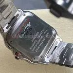 J12 Factory Cartier Santos W2SA0016 35.1mm Roman Numerals Silver Dial