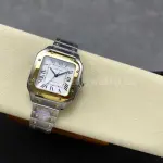 J12 Factory Cartier Santos W2SA0016 35.1mm Roman Numerals Silver Dial