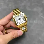 J12 Factory Cartier Santos WGSA0029 39.8mm Roman Numerals White Dial