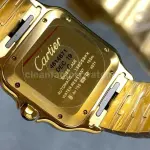 J12 Factory Cartier Santos WGSA0029 39.8mm Roman Numerals White Dial