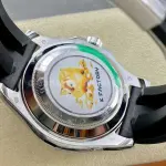 KF Factory Rolex Yacht-Master 126679SABR 40mm White Gold Rubber Strap Black Dial