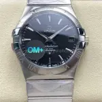 OM+ Factory Omega Constellation Men 123.10.38.21.01.001 38mm Full Steel Black Dial