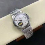 OM+ Factory Omega Constellation Men 123.10.38.21.02.002 38mm Full Steel Silver Dial