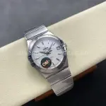 OM+ Factory Omega Constellation Men 123.10.38.21.02.003 38mm Full Steel Silver Dial