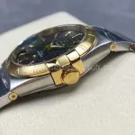 OM+ Factory Omega Constellation Men 123.20.35.20.01.001 38mm Gold/Steel Black Dial