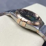 OM+ Factory Omega Constellation Men 123.20.38.21.01.001 38mm Rose Gold/Steel Black Dial