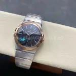 OM+ Factory Omega Constellation Men 123.20.38.21.01.001 38mm Rose Gold/Steel Black Dial