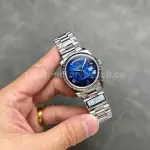 QF Factory Counterweight Rolex Day-Date 128239-0063 36mm Full 904L Roman Numerals Blue Dial