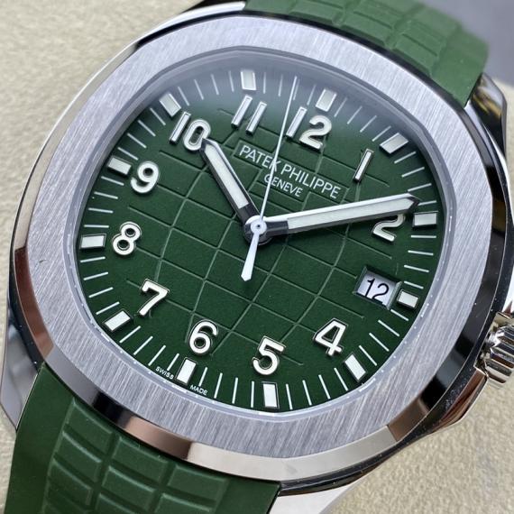 Patek Philippe Aquanaut - Stainless Steel Green Dial