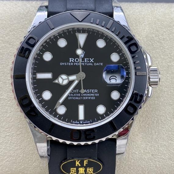 Rolex Yacht-Master - White Gold Black Dial