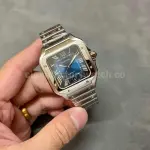 THB Factory Cartier Santos WSSA0030 39.8mm Full Steel Roman Numerals Blue Dial