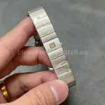 TW Factory Omega Constellation Quartz 123.25.27.60.55.007 27mm Diamond&Rose Gold Bezel Half Rose Gold Steel Mother Of Pearl Diamond Dial